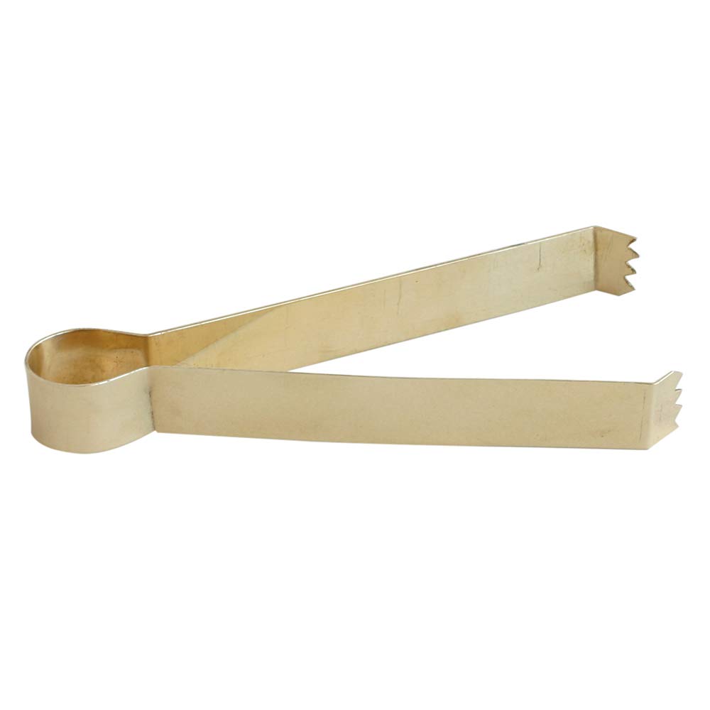 Gerade Tongs for Charcoal, Incense Accessories, Brass, Approx. 12 cm
