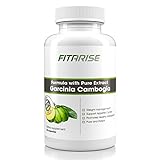 Pure Garcinia Cambogia Extract 60% HCA| The Natural Weight Loss and Appetite Suppressing Diet Supplement| 60 Easy To Swallow Caps/Bottle| Made In USA| Lose Weight Healthy Way Today