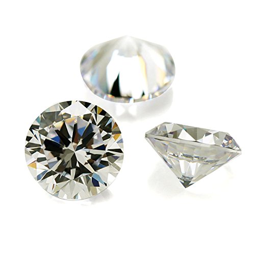 Amazoncom Supershinegems Moissanite Def Colorless