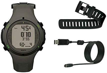 Suunto D6i Novo Dive Computer w/Bungee, Whistle, USB Extension Strap