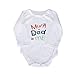 FEITONG Baby 3PC Unisex Climbing Clothes Baby Rompers Sets (6-12months)