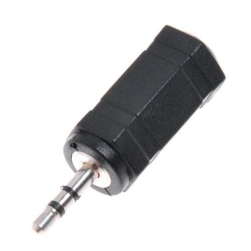 image for Kmise A7307 Headphone Adapter Cellphone PDA 2.5mm Male to 3.5mm Female