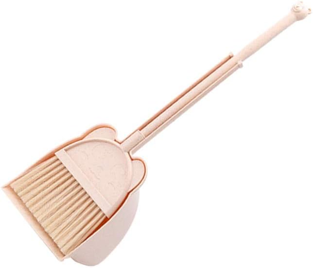 Besportble Balai Pelle A Poussiere Jouet Jouet Mini Ours Detachable Motif Balai Pelle A Poussiere Semblant Jouer Accessoires Pour Enfants Enfants Beige Nettoyage Et Menage