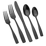 Vanys 20-Piece Silverware Set, Satin Finish