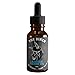 Badass Beard Care Oil for Men - The Biker Scent, 1 oz - All Natural Ingredients, Keeps Beard and Mustache Full, Soft and Healthy