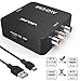RCA to HDMI Converter,Wavlink 1080p 3RCA to HDMI CVBS AV Composite Video Audio Adapter with USB Charge Cable Support 1080P for PC Laptop Xbox PS4 PS3 TV STB VHS VCR Camera DVD primary