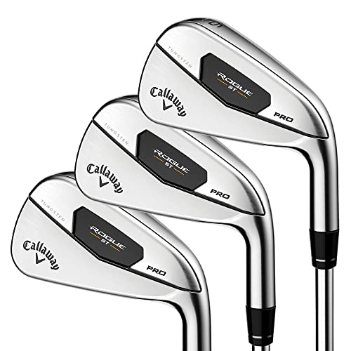 Callaway Golf Rogue ST Pro Iron Set (Right Hand, Steel Shaft