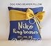 Personalized dog Ring Bearer Pillow, Wedding pillow, Dog Ring pillow