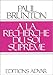 A la recherche du soi suprême by 