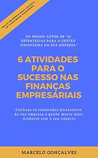 Livro 6 atividades para o sucesso nas finanças empresariais