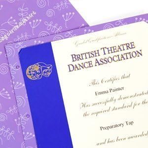 My Proud Moments - Dance Medal and Certificate Case - Pack of 4 Extra Certificate Pages Purple