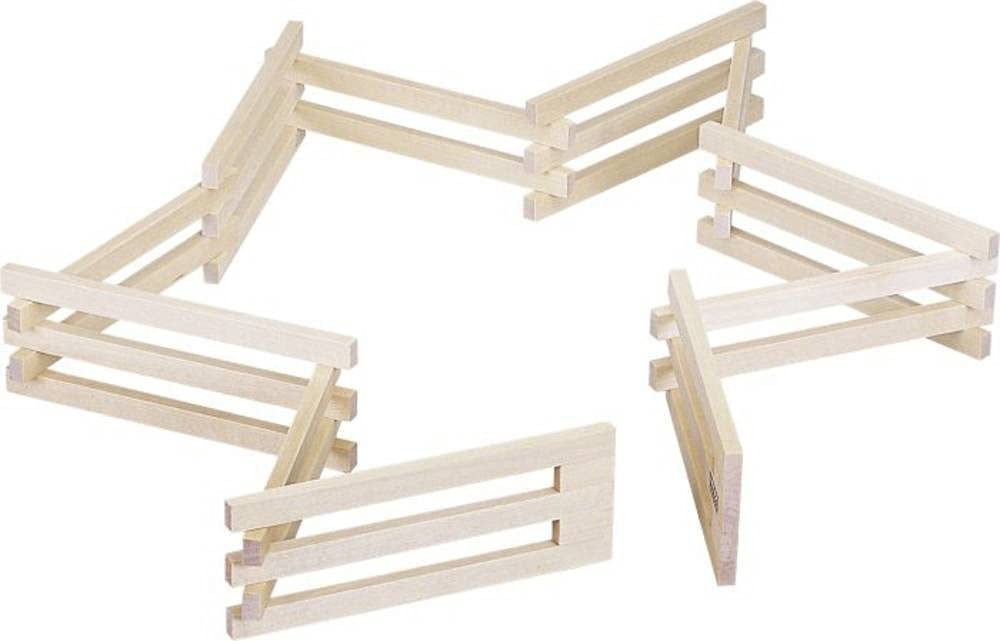 SpielMaus Wooden Folding Fence