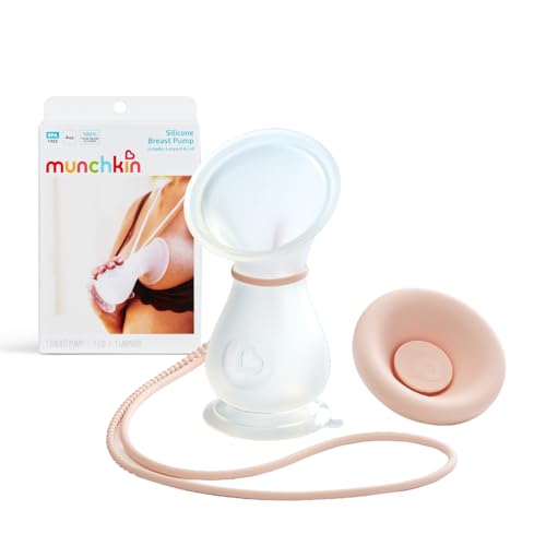 Munchkin Manual Breast Pump |120ml Capacity Hold | Ideal for Breastfeeding