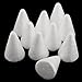 Jili Online 10 Pieces Cone Shape Styrofoam Foam Craft Creative DIY Handmade Party Decoration