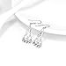 Claddagh Celtic Dangle Earrings Sterling Silver Irish Celtic Knot Jewelry for Women Girls