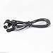 New Black Push on Male F Type 5ft Coaxial Coax Wire FM Antenna for Home Theater AV A/V Receiver and the earlier Bose Radios