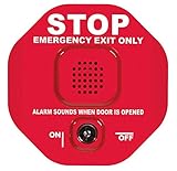 Safety Technology International STI-6400 Exit Stopper Multifunction Door Alarm, Helps Prevent Unauthorized Exits or Entries Through Emergency Doors (2 Pack)