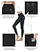 FitsT4 Women's Riding Tights Knee Patch Ventilated Active Equestrian Schooling Tights