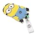 Finex 4 Pcs Set Gru's Yellow Villains Badge ID Clip Reel Retractable Holder Office Work Nurse Name Badge Tag Clip On Card Holders Cute - 30 inch Cord Extension