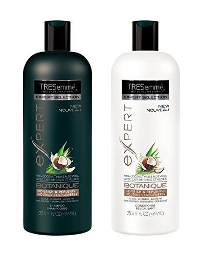 TRESemme Botanique Nourish and Replenish, Shampoo and Conditioner Duo Set 25 Ounce Bottles