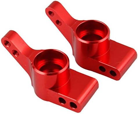 Yiguo 2pcs Aluminum BMT0003 Rear Hub Carrier for HPI BULLET3.0 ST/MT/WR8 1:10 RC Truck Upgrade Parts Red