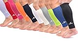 Xprin Calf Compression Sleeve Sports Unisex Leg Ankle Sun Protection One Pair