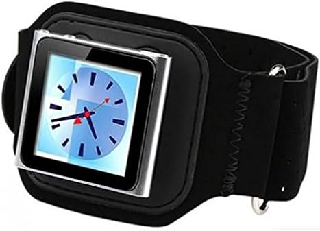 Armband Sports Gym Workout Cover Case Arm Strap Jogging Band Neoprene Black for Ipod Nano 6th Gen