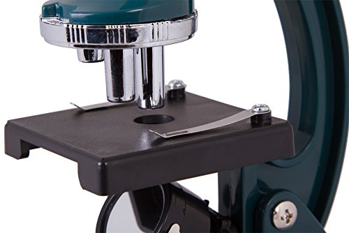 Levenhuk Labzz M1 Kids Microscope with Accessory Kit (Pipette, Prepared Slides, Blank Slides, Cover Slips, Slide Stickers, Sea Salt Included) - Thumbnail 5