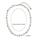 Artilady Opal Choker Necklace for Women Gold Layered Necklace Jewelry Gift