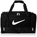 Nike Brasilia 6 Small Duffel Duffel Bag Black/Black/White Multi Snake One Size