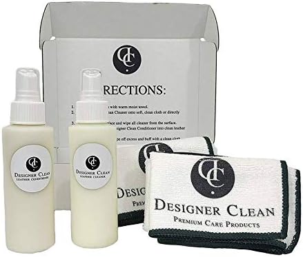 Designer Clean Leather Handbag Cleaning, Conditioning Restoration Kit