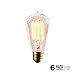 Edison light bulb – 6 Pack – The Capital - 40 Watt Bulb - Choose from many other designs. watt Inspired by Thomas Edison these incandescent filament style bulbs provide retro vintage light ambiance