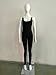 Aro Lora Women's Skinny Tight Bandage Sports Jumpsuits Rompers Small Green