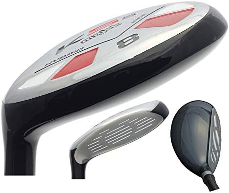 Left Handed Majek Golf Men’s #8 Hybrid Regular Flex New Utility R Flex Club
