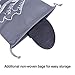 Aobrill Waterproof Shoes Covers, Foldable Reusable Snow Rain Boot for Women Men