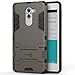 Huawei Honor 6X Case, Huawei Mate 9 Lite Case, CoverON [Shadow Armor Series] Hard Slim Hybrid Kickstand Phone Cover Case for Huawei Honor 6X or Mate 9 Lite- Gray