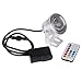LemonBest 10W LED RGB Multi-color Changing LED Underwater Light Water Resistant Garden Landscape Fountain Pond Floodlight Lamp Bulb with AC to DC power adapter US plug, Memory Function,Timing Setting