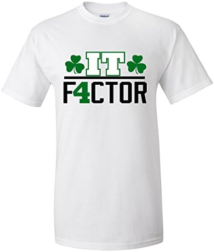 White Isaiah Boston "IT Factor" T-Shirt ADULT 2XL