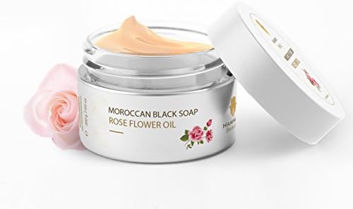 MOROCCAN BLACK SOAP W /ROSE