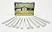 White Slate Pencils Natural Lime Stone Chalk Pencils Thick Pencils (1 x 12 Pencils)