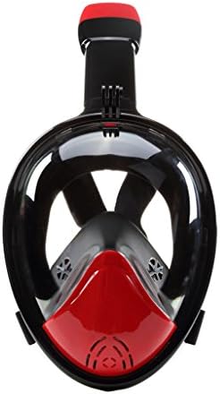 Full Face Snorkeling Mask Adults Seaview 180 Gopro Compatible Dry Snorkel Technology