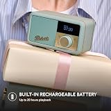 Roberts Revival PETITE2 FM/DAB/DAB+ Digital Radio with Bluetooth Duck Egg view 4
