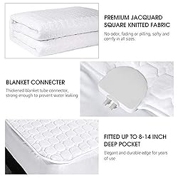 MERRY HOME Water Heated Mattress Pad - High-tech