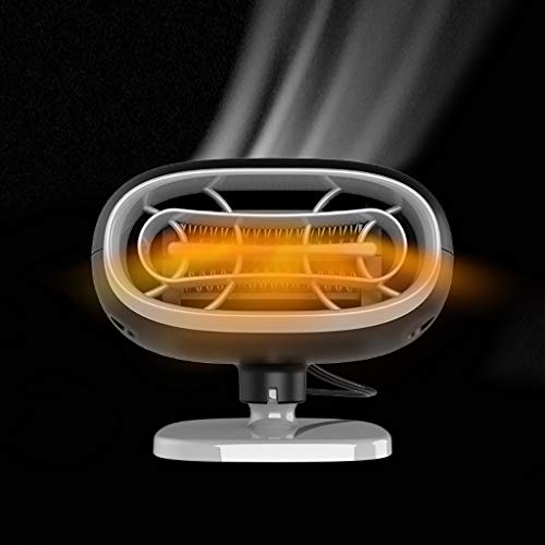 Pstars Mini Portable Car Heater with Adjustable Thermostat, Automatic Overheat Protection, Efficient and Lasting, Energy Saving, Electric Warmer Vehicle Winter Warm - Thumbnail 4