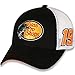 Checkered Flag Martin Truex Jr 2019 Bass Pro Shops Draft Mesh #19 NASCAR Hat Black, White