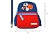 Alphabetz Sports Toddler Backpack with Safety Harness Leash, Blue, Red, Universal Size