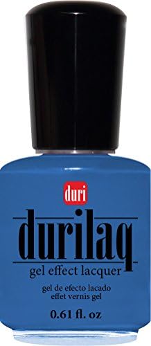 duri Durilaq, 005D Bluebell Jungle, Bright Blue Pastel Opaque Gel Effect Lacquer, 0.61 fl.oz.