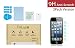 iFlash 2 Pack of Premium Tempered Glass Screen Protector For Apple iPhone 5/5S/5C - Protect Your Screen from Scratches and Bubble Free - Maximize Your Resale Value - 99.99% Clarity and Touchscreen Accuracy (2Pack, Retail Package) primary