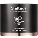SKEDERM Shiftage Nutritious Night Cream with Argan Oil, Shea Butter, Coconut Oil, Honey Extract, Macadamia Seed Oil, Sweet Almond Oil and more. 1.7 fl oz. / 50ml