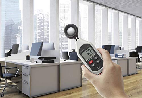 Voltcraft Mini Luxmeter LX-10, Dark/Light Grey, Light Meter, Illuminance, Lighting, Lux, Foot-candle (fc) - Thumbnail 3